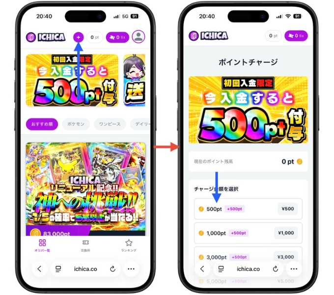ICHICA招待コード・クーポンコード・イチカオリパ7