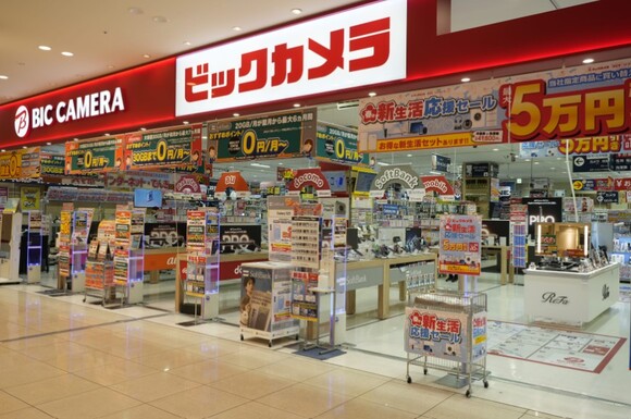 ビックカメラ あべのキューズモール店：外観 