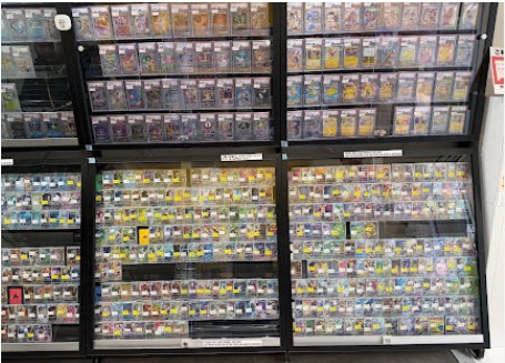 トレカベース札幌狸小路店：陳列状況