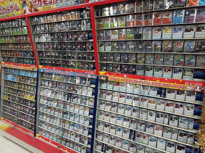 ポケモンカードゲームの品揃え