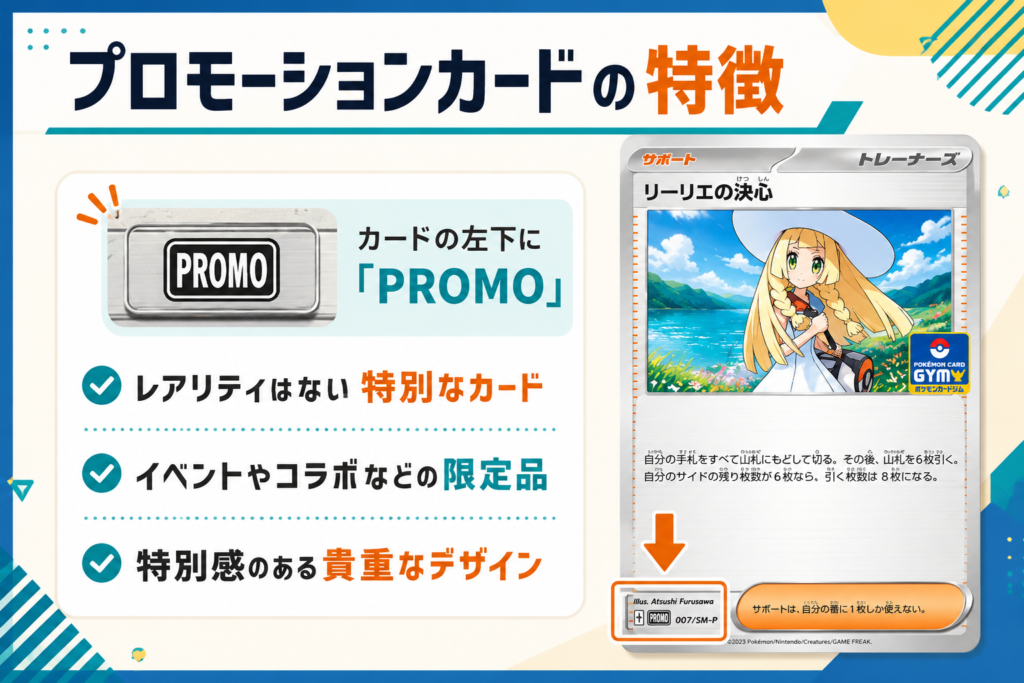 ポケモーションカードの特徴を解説する画像